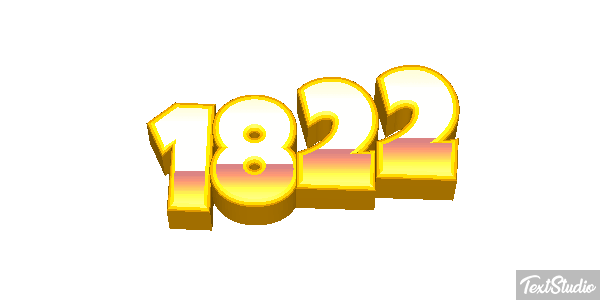 1822 Efecto de texto