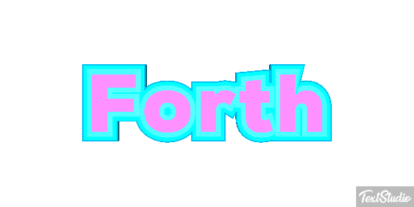 Forth Effet de texte