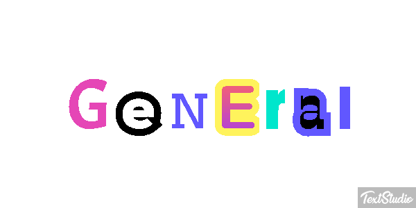 General Effetto testo