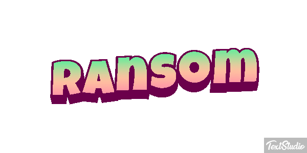 Ransom Texteffekt