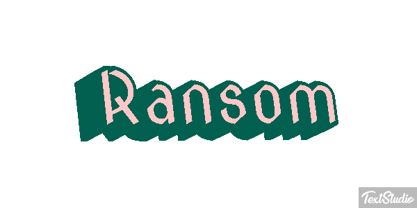 Ransom Texteffekt