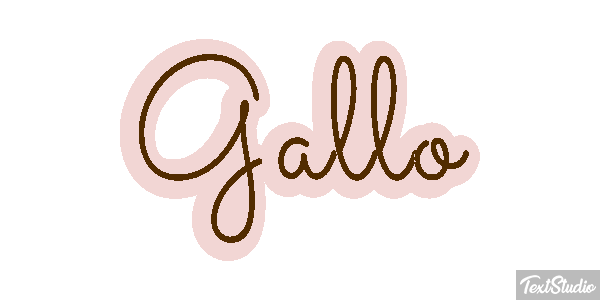 Gallo テキスト効果