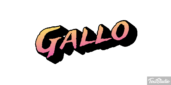 Gallo テキスト効果