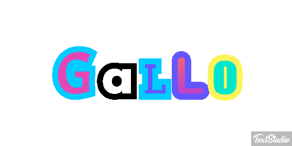 Gallo テキスト効果