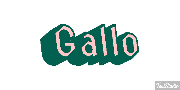 Gallo テキスト効果