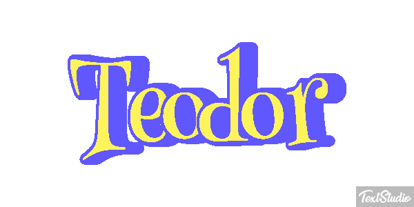 Teodor Tekst effect
