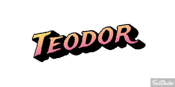 Teodor Tekst effect