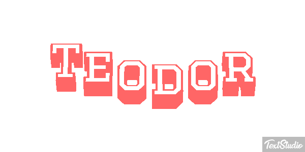Teodor Tekst effect