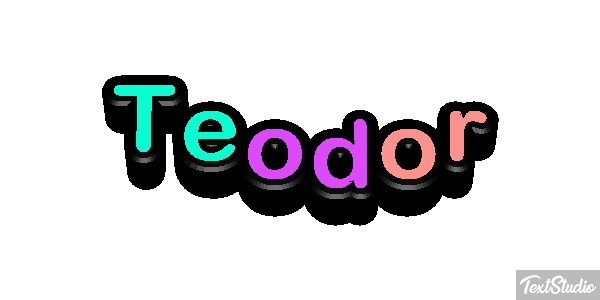 Teodor Tekst effect