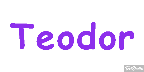 Teodor Tekst effect