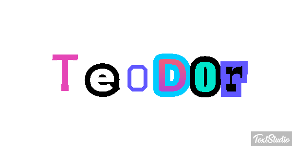 Teodor Tekst effect