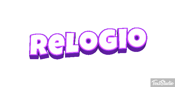 Relógio Tekst effect