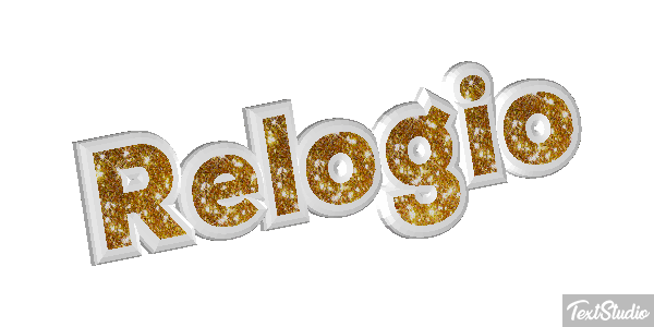 Relógio Tekst effect