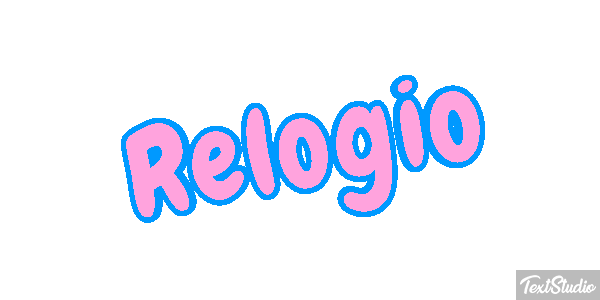 Relógio Tekst effect