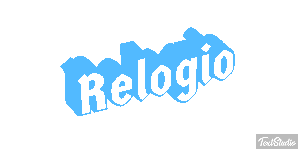 Relógio Tekst effect