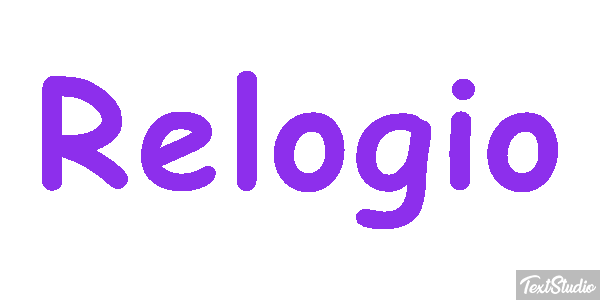 Relógio Tekst effect