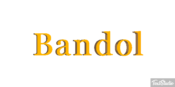 Bandol Texteffekt