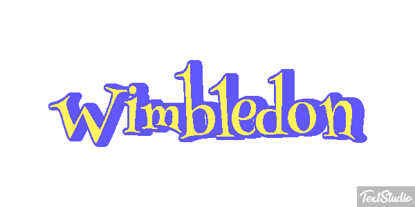 Wimbledon Text effect