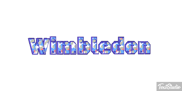Wimbledon Text effect