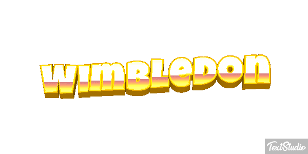 Wimbledon Text effect