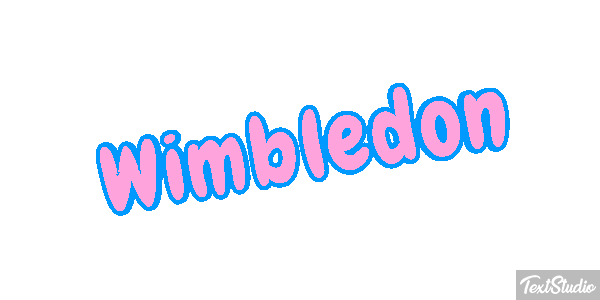 Wimbledon Text effect