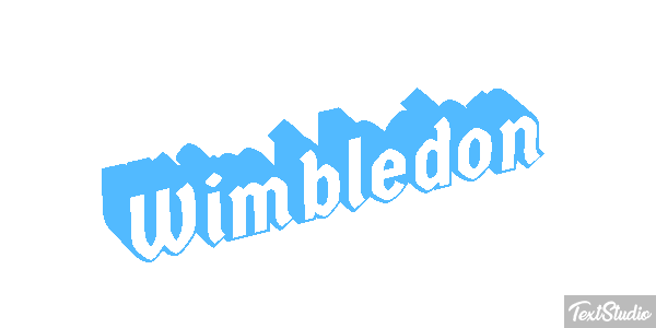 Wimbledon Text effect