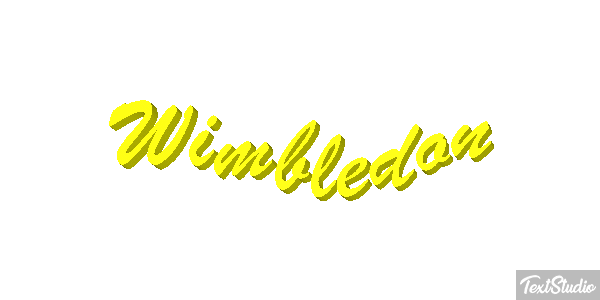 Wimbledon Text effect