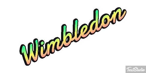 Wimbledon Text effect