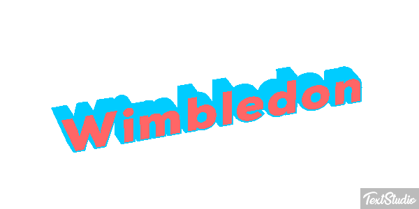 Wimbledon Text effect