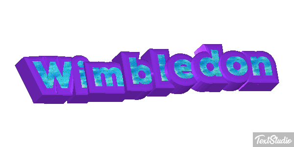 Wimbledon Text effect