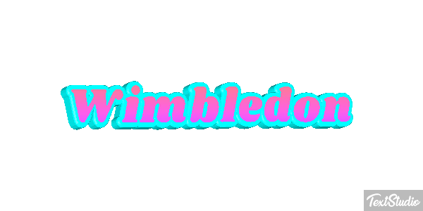 Wimbledon Text effect
