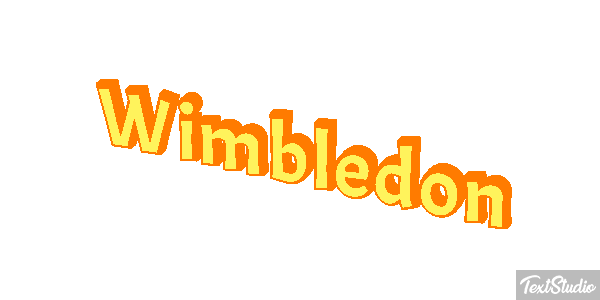 Wimbledon Text effect