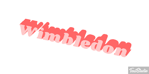 Wimbledon Text effect