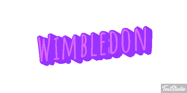 Wimbledon Text effect