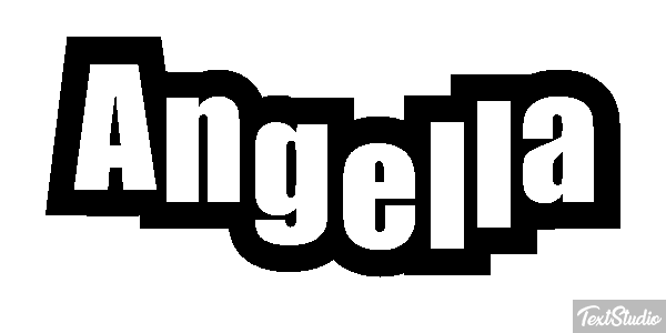 Angella Text effect