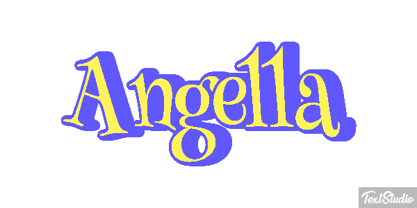 Angella Text effect