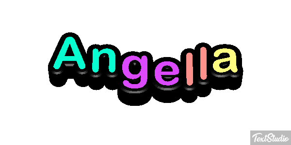 Angella Text effect