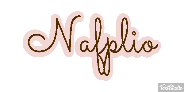 Nafplio Efekt tekstowy