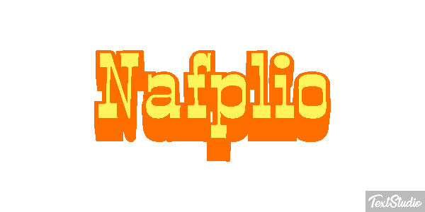 Nafplio Efekt tekstowy