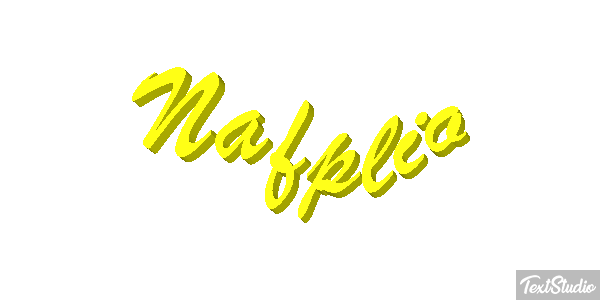 Nafplio Efekt tekstowy