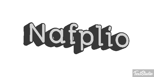 Nafplio Efekt tekstowy
