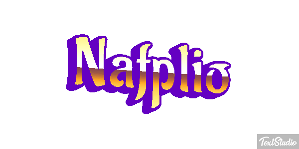 Nafplio Efekt tekstowy