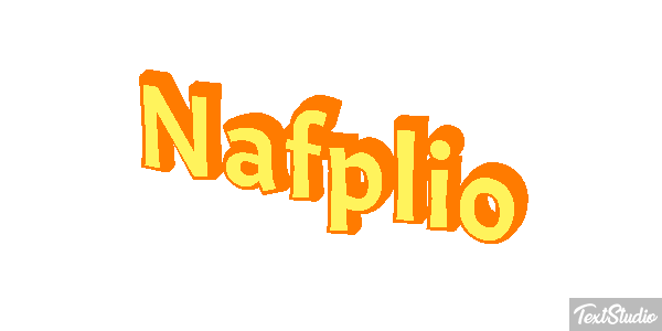 Nafplio Efekt tekstowy