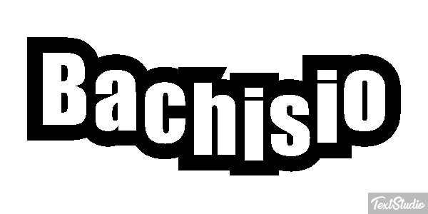 Bachisio Effetto testo