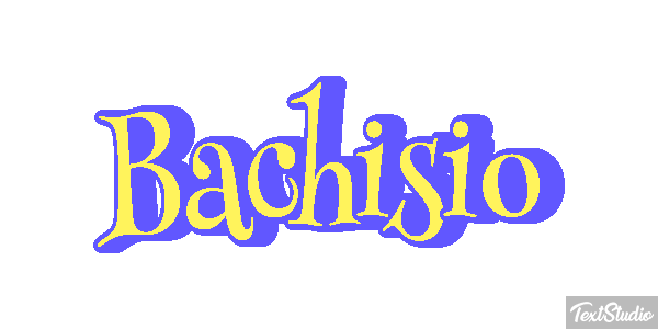 Bachisio Effetto testo