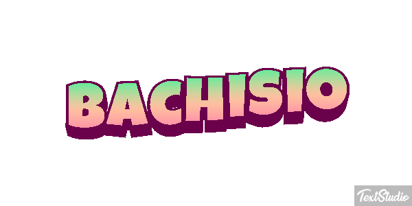 Bachisio Effetto testo