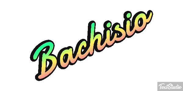 Bachisio Effetto testo