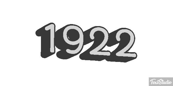 1922 テキスト効果