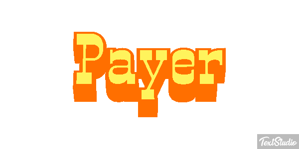 Payer Tekst effect