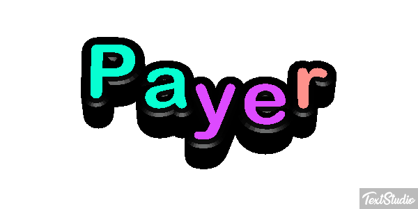 Payer Tekst effect